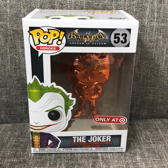 joker chrome funko pop